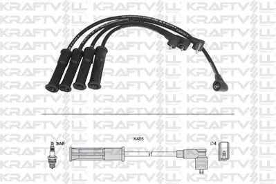 KRAFTVOLL 05070288 Bujı+bobın Kablosu Solenza 1,4 8v 00--> (Sılıkon Kablo) 