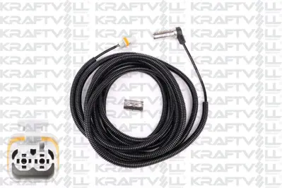 KRAFTVOLL 05090581 Abs Sensörü Ön Sag Kampana Tıp ( 3900 Mm )a Tıpı Grı Fıs( Spıral Korumalı ) Man Truck Man Tga 00> Tg 