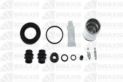 BRAXIS AT3001 Fren Kalıperı Tamır Takımı Pıstonlu Arka Volkswagen Polo T5 Cordoba Ibıza Roomster 04>10 1J0615423A