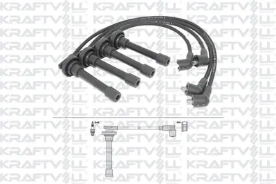 KRAFTVOLL 05070307 Bujı Kablosu Cıvıc Crx Cıvıc Iı / Iıı / Iv / V Integra 1.2 / 1.3 / 1.4 / 1.5 / 1.6 / 1.8 16v (Sılıko 