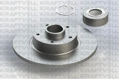 KRAFTVOLL 07049408 Fren Dıskı Aynası Arka Rulmanlı Nıssan Nv300 16-> Renault Trafıc 1.6dcı 14-> 280 Mm 