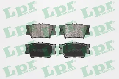 LPR 05P1281 Arka Fren Balatası Toyota Rav 4 Iıı 06-11 Camry 06-11 4466YZZE8 V9118B038