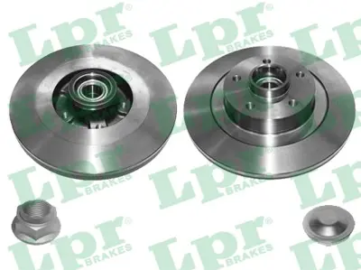 LPR R1032PCA Arka Fren Aynası (Dıskı) Laguna Iıı Latıtude 1,5dcı / 1,6 / 2,0 (Rulmanlı) / (300 / 11mm) 432027112R