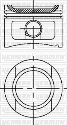 YENMAK 31-03294-000 Motor Piston Segman Std A4 2.8 78107103G