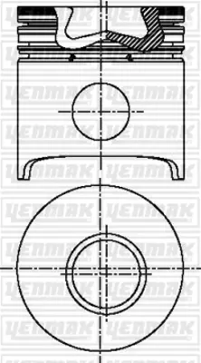 YENMAK 31-03687-000 Motor Piston Segman Master-Daıly S9u 93.00 Çap Std 7701204701 99443639