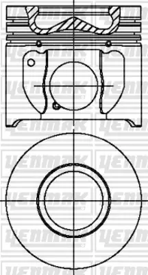 YENMAK 31-03768-000 Motor Piston Segman Std Transit V184 2.4tdcı Duratorg 135ps / 140ps 04 89.91mm 4C1Q6K100ABE