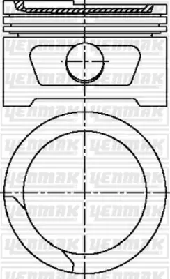 YENMAK 31-03803-000 Motor Piston Segman Std Ascona-Kadet 90529016