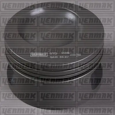 YENMAK 31-03805-000 X Motor Piston Segman Std Kadett Gsı-Omega-Calıbra-Vectra 86 2.0 Ne 86.0 92061775