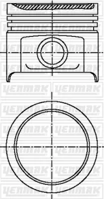 YENMAK 31-03888-000 Motor Piston Segman Std C3 I-Iı-Nemo 1.4 106 I 1.4 205 I-Iı 1.4 206-207-306 1.4 / Partner 1.4 / Bı 