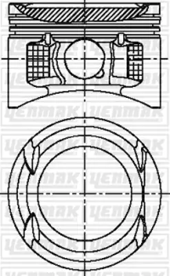 YENMAK 31-04178-000 X Motor Piston Segman Lgn I-Iı 2.0 16v F4r Std 