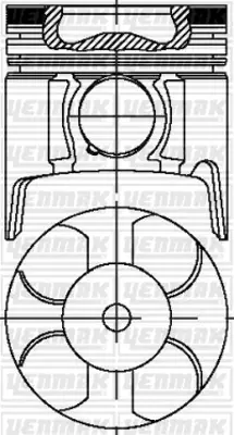 YENMAK 31-04210-000 Motor Piston Segman Std Astra Van-Combo-Corsa Van 1.7 Dtı 02-05 Y 1.7 Dt 79.0 98431975