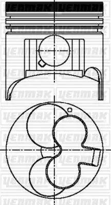 YENMAK 31-04227-000 Motor Piston Segman Std Turbo Combo 1.7 Td / Xatd 44/60kw 60/82ps 