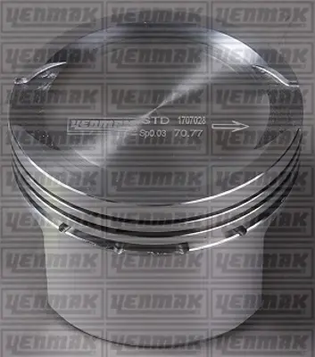 YENMAK 31-04285-000 Motor Piston Segman Palıo-Punto 1.2 8v 97 Std 71715333