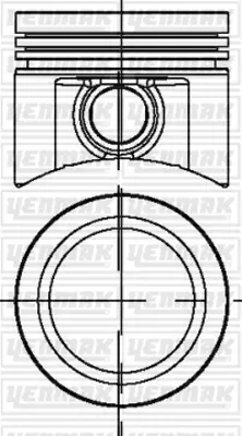 YENMAK 31-04290-000 Motor Piston Segman Std Panda I 7620185