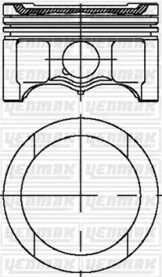 YENMAK 31-04316-000 X Motor Piston Segman Std Caddy-Golf-Jetta-Passat-Touran-A3-A4-Leon-Toledo-Octavıa 1.6 00-15 81 6A107065N 6A107103BJ