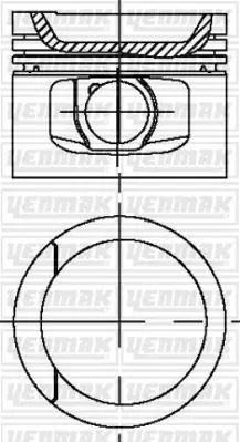 YENMAK 31-04328-000 Motor Piston Segman Std T4 90 California 90 44107103L