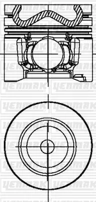 YENMAK 31-04496-000 Motor Piston Segman Std Focus-P308-P3008-P508-P5008-C4-Ds5-Ds4-1.6 Hdı-Tdcı Dv6c Euro5 