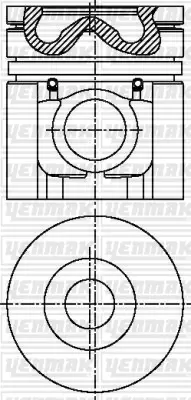 YENMAK 31-04572-000 Motor Piston Segman Std Nıssan 100mm 