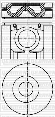 YENMAK 31-04573-000 Motor Piston Segman Std Nıssan 100mm 