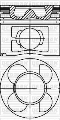 YENMAK 31-04615-000 Motor Piston Segman Std 330d-530d-730d-Freelander-Rangerover 11217786999