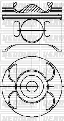 YENMAK 31-04692-000 Motor Piston Segman Std Sprınter 209cdı-211cdı-213cdı-215cdı-309cdı-311cdı-313cdı-315cdı-411cdı 