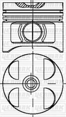 YENMAK 31-04693-000 Motor Piston Segman Std C220d-E220d A6040300417