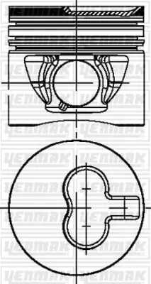 YENMAK 31-04799-000 Motor Pıston Segman Std Tata Telcolıne Tdı 83,00 Mm ( 4dlt Tdı Motor ) 