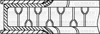 YENMAK 91-09796-000 Motor Piston Segman Std Opel 72.50mm 