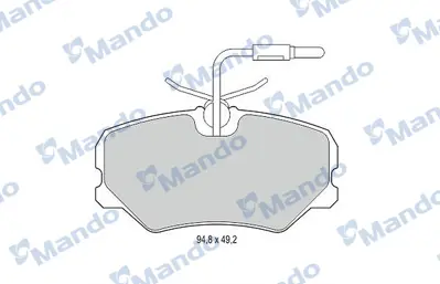 MANDO MBF015082 Balatapeugeot 405 I 1987 - 1993, 405 Iı 1992 - 1999]shımlı (R90_Var) E172168