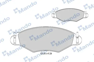 MANDO MBF015163 Balatapeugeot 206 1998 >>, 206+ 2009 >>, 206 Van 1999 - 2009]shımlı (R90_Var) E172131