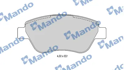 MANDO MBF015167 Balata [fr]/Wıth R90 Certıfıcatıon + Noıse Shımalfa Romeo 4254C8 77366135