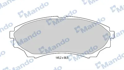 MANDO MBF015234 On Fren Balatası Mazda 4x4 B 2500 Ranger 02>06 2,5td / 3,0td 06>12 4432201 UMY43328Z9C