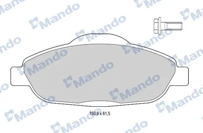 MANDO MBF015237 Balatapeugeot 3008 2009 >>, 308 2007 >>, 308 Cc 2009 >>, 308 Sw 2007 >>]shımlı (R90_Var) 425426