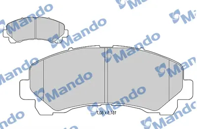 MANDO MBF015558 On Fren Dısk Balatası Isuzu D-Max 4x2 4x4 10>20 