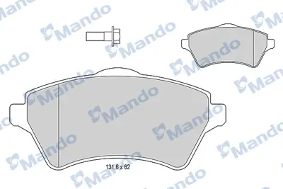 MANDO MBF015600 Balata [fr]/Wıth R90 Certıfıcatıon + Noıse Shımland Rover SFP500100