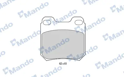 MANDO MBF015808 Balata [rr]/Wıth R90 Certıfıcatıon + Noıse Shımopel 5057336 93169001