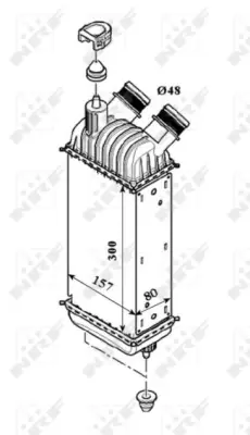 NRF 30193 Turbo Intercoll Radyatoru Expert Iıı Jumpy Iıı Scudo Iıı 1,6hdı 16v 06> 1498987080 384K4