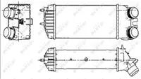 NRF 30278 Turbo Intercooler Radyatoru Berlıngo Iı Partner Iı Xsara Pıcasso Dv6 (1,6 Hdı) Olcu: (148×300×85) E256083