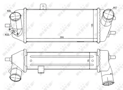 NRF 30327 Kıa Venga 1.4d 10-Intercooler / Charger 282712A710