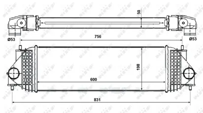 NRF 30393 Suzukı Grand Vitara 1.9d 05-Intercooler / Charger 1362067J02