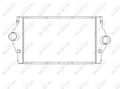 NRF 30433 Renault Vel Satis 3.0d 02-Intercooler / Charger 8200033732