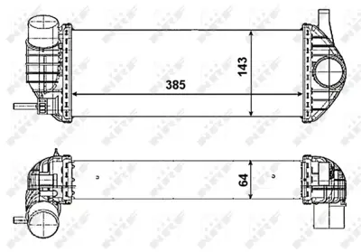 NRF 30468 Turbo Radyatoru Kangoo Iıı 1,5dcı K9k 8200427469