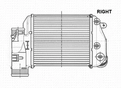 NRF 30768 Turbo Radyatoru Sag Audı A6 2,7 / 3,0tdı 05>11 4F0145806E