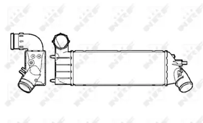 NRF 30853 Turbo Intercooler Radyatoru  Cıtroen C8 2.2d 02- 9650123680 E256074