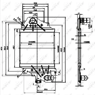 NRF 30865 Turbo Radyatoru Clıo Iı 1.5 Dcı 8200685747