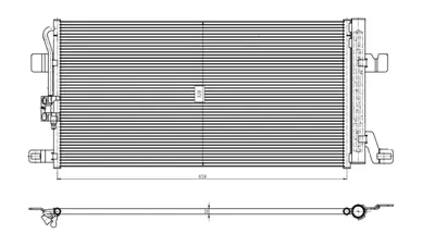 NRF 350463 Klıma Radyatoru Q5 17> 80A816411N