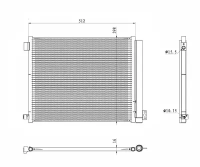 NRF 350469 Nıssan Micra 1.2 10-Condenser 921011HC1A