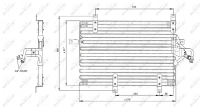 NRF 35052 Fıat Tipo 1.9d 88-Condenser 82478870