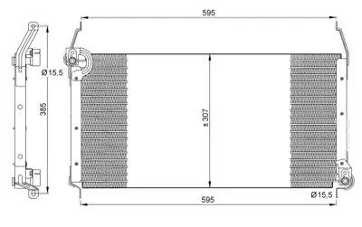 NRF 35259 Fıat Bravo 1.6 95-Condenser 46527737