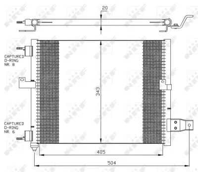 NRF 35360 Hyundaı Atos 1.0 98-Condenser S9760602200